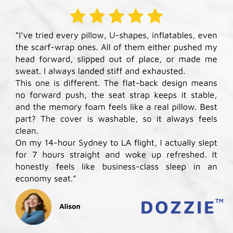 DOZZIE™ Premium Travel Pillow